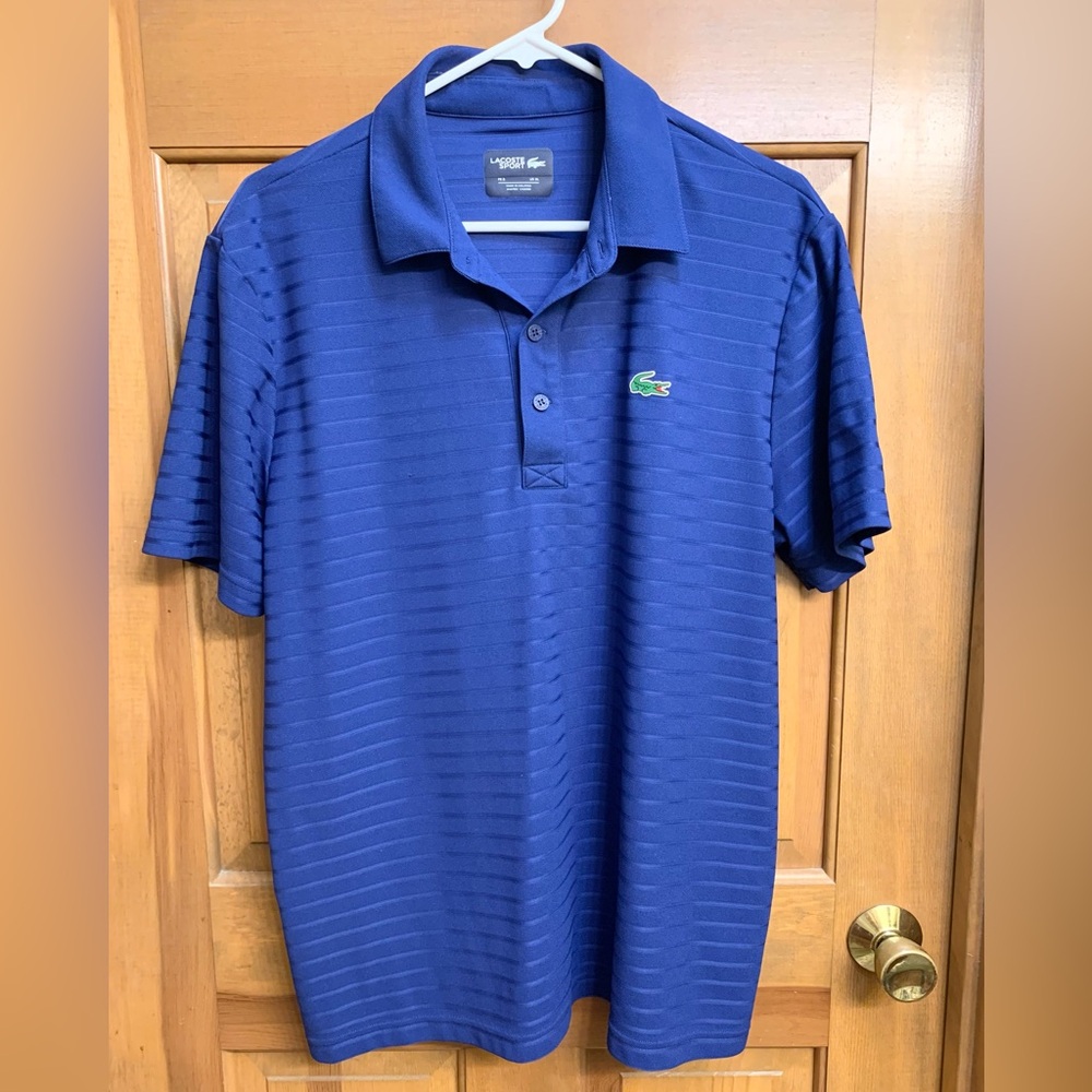 Lacoste Men's Navy Polo Shirt